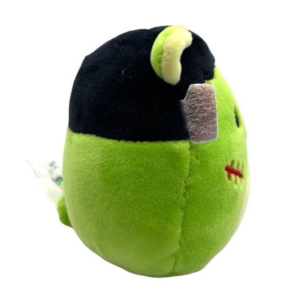 Len the Frankenstein 4" Squishmallows Monster Halloween Plush Stuffed Toy. - Picture 3 of 6